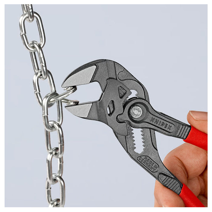 Kìm mỏ quạ KNIPEX chiều dài từ 180mm - 300mm, mạ đen nhám, tay cầm bọc nhựa chống trượt