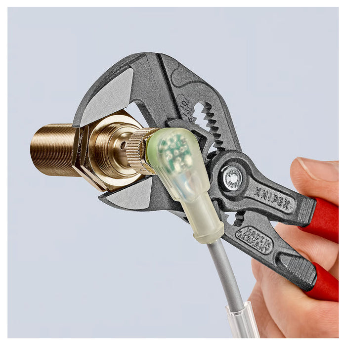 Kìm mỏ quạ KNIPEX chiều dài từ 180mm - 300mm, mạ đen nhám, tay cầm bọc nhựa chống trượt