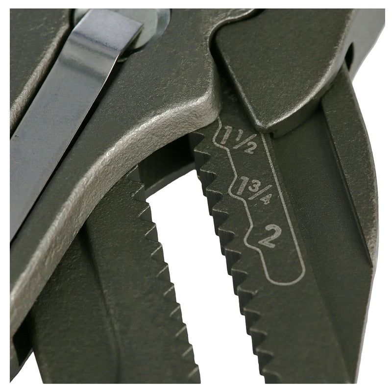 Kìm mỏ quạ KNIPEX chiều dài từ 180mm - 250mm, mạ đen nhám, tay cầm bọc nhựa chống trượt