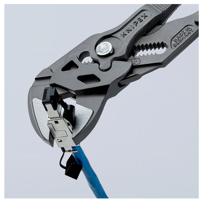 Kìm mỏ quạ KNIPEX chiều dài từ 180mm - 250mm, mạ đen nhám, tay cầm bọc nhựa chống trượt