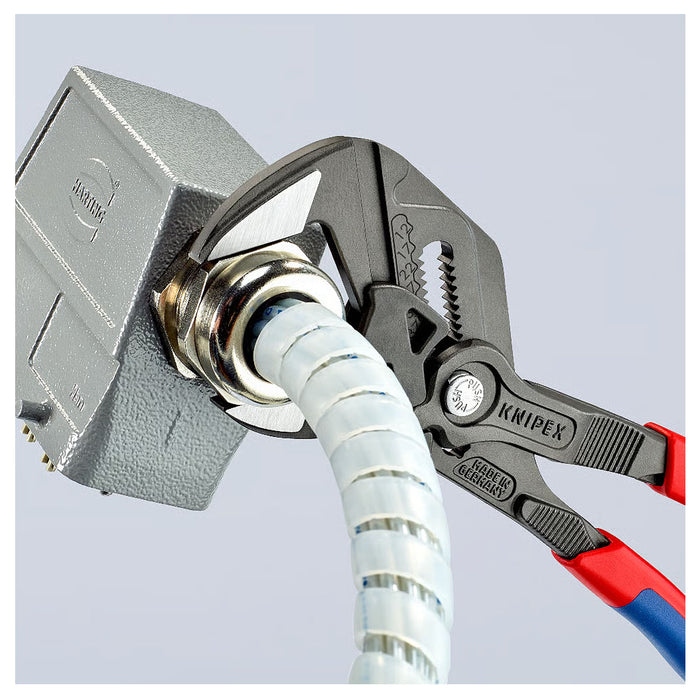 Kìm mỏ quạ KNIPEX chiều dài từ 180mm - 250mm, mạ đen nhám, tay cầm bọc nhựa chống trượt