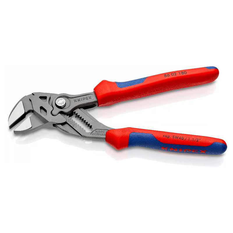 Kìm mỏ quạ KNIPEX chiều dài từ 180mm - 250mm, mạ đen nhám, tay cầm bọc nhựa chống trượt
