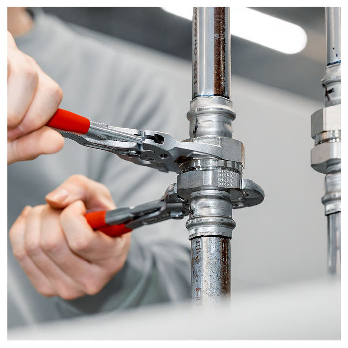 Kìm mỏ quạ KNIPEX chiều dài từ 125mm - 300mm, mạ Chrome, tay cầm bọc nhựa kháng dầu mở