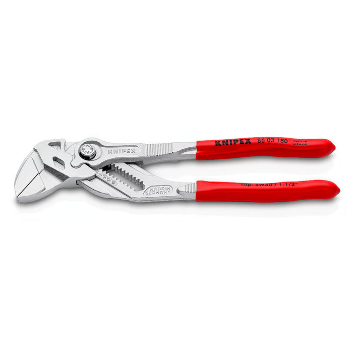Kìm mỏ quạ KNIPEX chiều dài từ 125mm - 300mm, mạ Chrome, tay cầm bọc nhựa kháng dầu mở