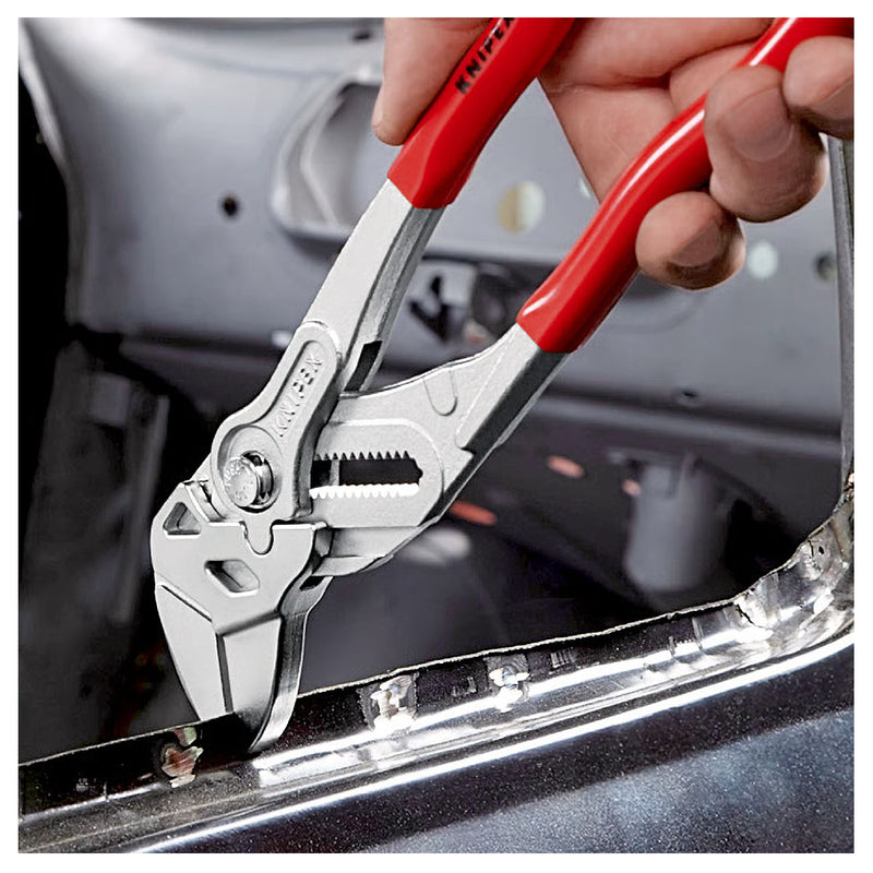 Kìm mỏ quạ KNIPEX chiều dài từ 125mm - 300mm, mạ Chrome, tay cầm bọc nhựa kháng dầu mở