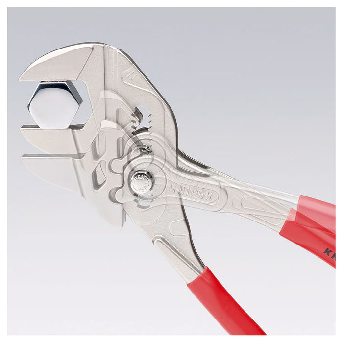 Kìm mỏ quạ KNIPEX chiều dài từ 125mm - 300mm, mạ Chrome, tay cầm bọc nhựa kháng dầu mở