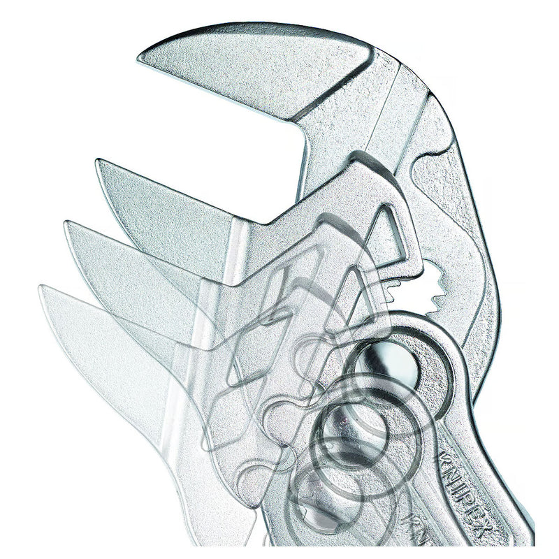 Kìm mỏ quạ KNIPEX chiều dài từ 125mm - 300mm, mạ Chrome, tay cầm bọc nhựa kháng dầu mở