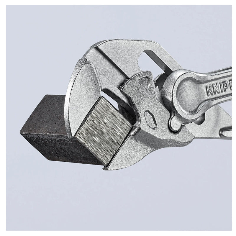 Kìm mỏ quạ mini KNIPEX 86 04 100 chiều dài 100mm, mạ Chrome