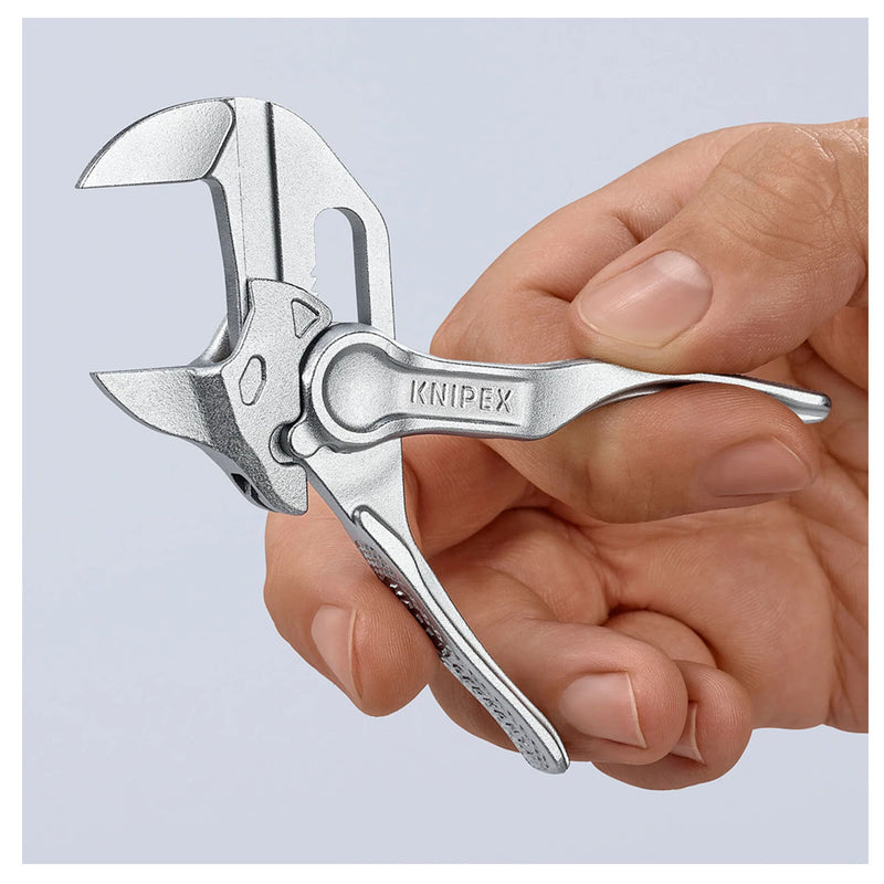 Kìm mỏ quạ mini KNIPEX 86 04 100 chiều dài 100mm, mạ Chrome