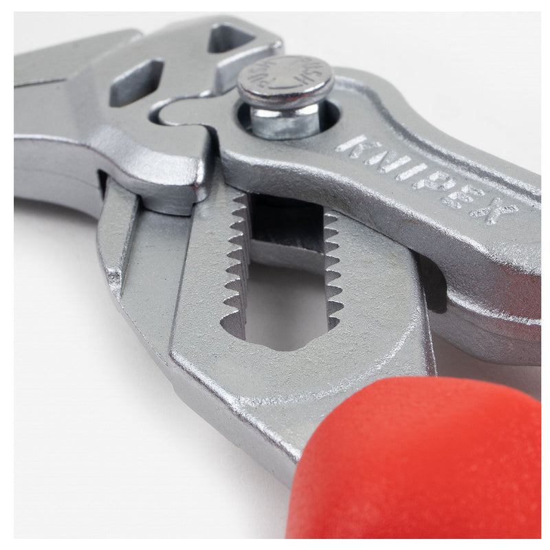 Kìm mỏ quạ KNIPEX 86 05 150 S02 chiều dài 150mm, mạ Chrome, tay cầm bọc nhựa chống trượt