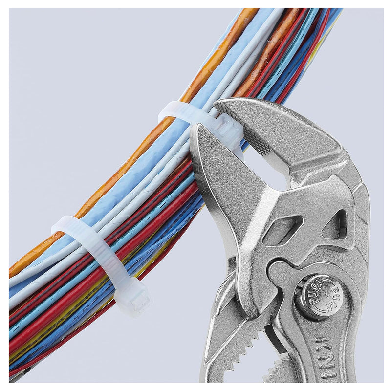 Kìm mỏ quạ KNIPEX 86 05 150 S02 chiều dài 150mm, mạ Chrome, tay cầm bọc nhựa chống trượt