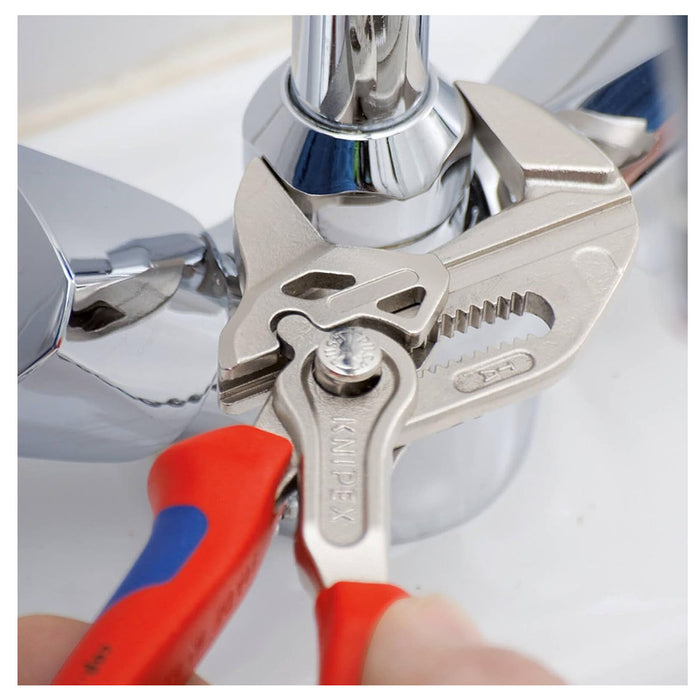 Kìm mỏ quạ KNIPEX chiều dài từ 150mm - 250mm, mạ Chrome, tay cầm bọc nhựa chống trượt