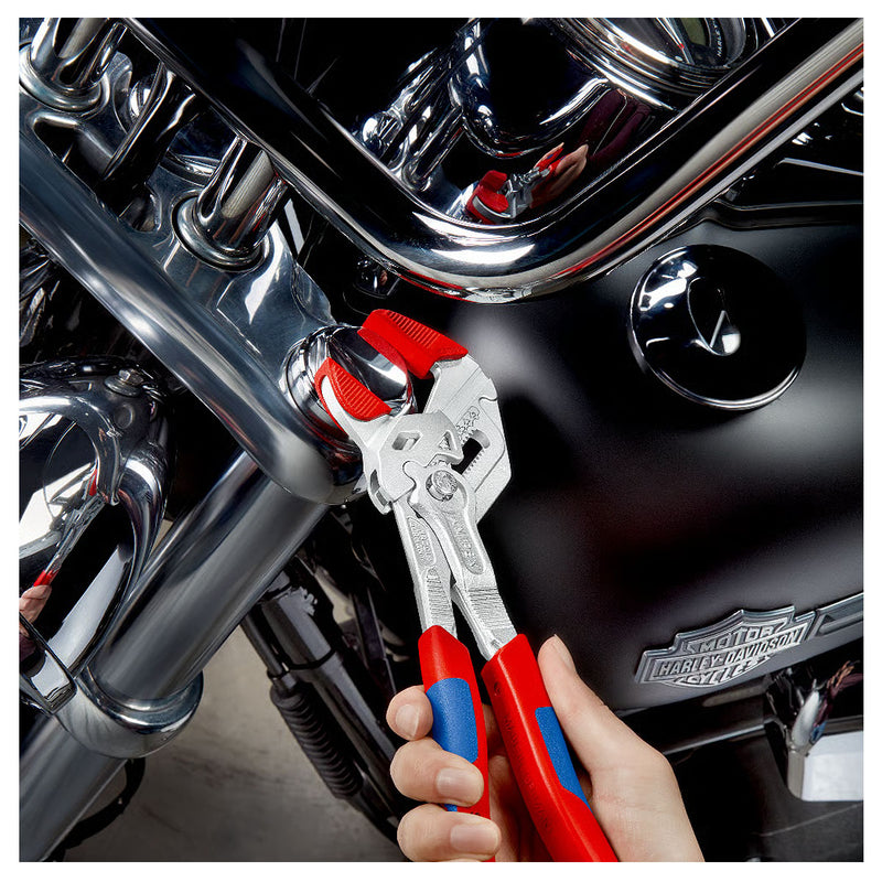 Kìm mỏ quạ KNIPEX chiều dài từ 150mm - 250mm, mạ Chrome, tay cầm bọc nhựa chống trượt