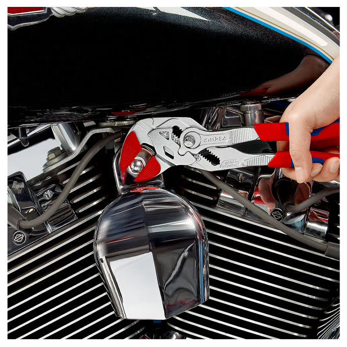 Kìm mỏ quạ KNIPEX chiều dài từ 150mm - 250mm, mạ Chrome, tay cầm bọc nhựa chống trượt