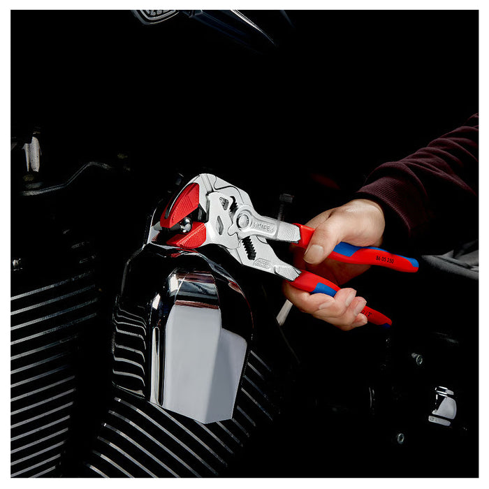 Kìm mỏ quạ KNIPEX chiều dài từ 150mm - 250mm, mạ Chrome, tay cầm bọc nhựa chống trượt