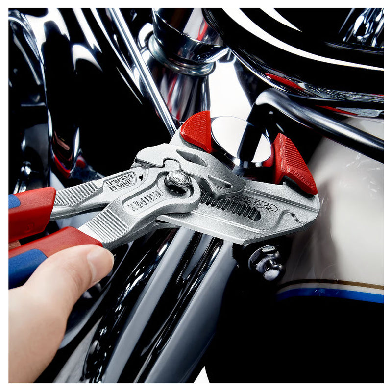 Kìm mỏ quạ KNIPEX chiều dài từ 150mm - 250mm, mạ Chrome, tay cầm bọc nhựa chống trượt