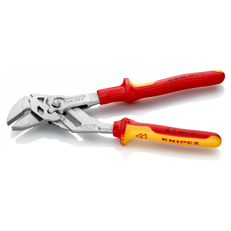 Kìm mỏ quạ KNIPEX 86 06 250 cách điện 1000V, chiều dài 250mm, mạ Chrome