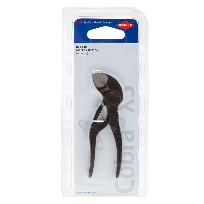 Kìm mỏ quạ mini dòng Cobra KNIPEX 87 00 100 chiều dài 100mm, mạ đen nhám