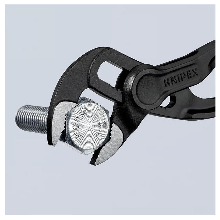 Kìm mỏ quạ mini dòng Cobra KNIPEX 87 00 100 chiều dài 100mm, mạ đen nhám