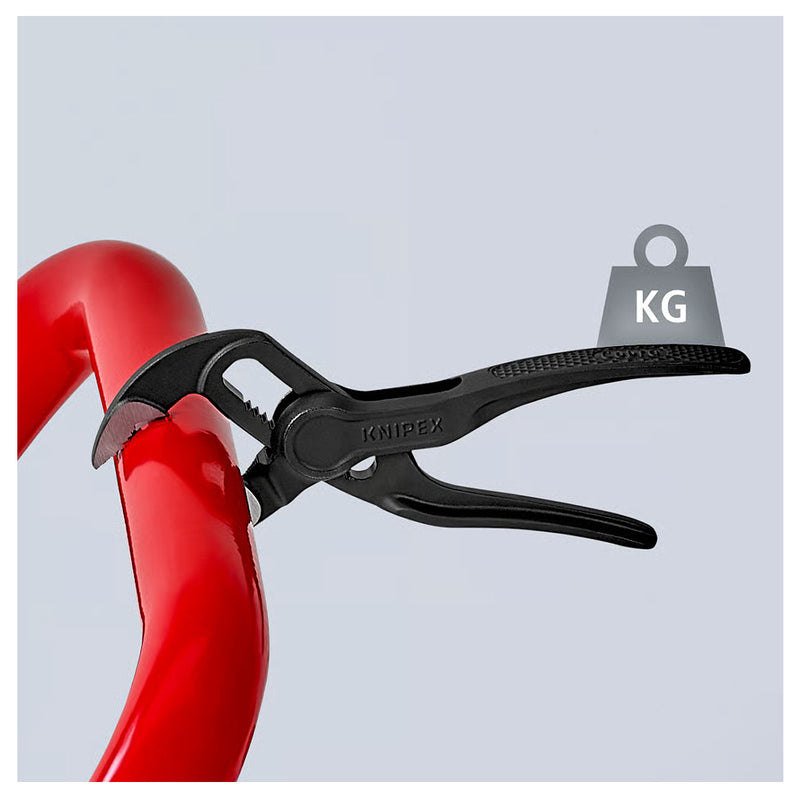 Kìm mỏ quạ mini dòng Cobra KNIPEX 87 00 100 chiều dài 100mm, mạ đen nhám