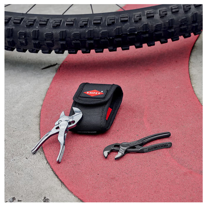 Kìm mỏ quạ mini dòng Cobra KNIPEX 87 00 100 chiều dài 100mm, mạ đen nhám