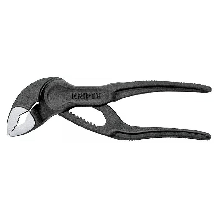 Kìm mỏ quạ mini dòng Cobra KNIPEX 87 00 100 chiều dài 100mm, mạ đen nhám