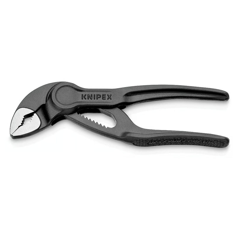 Kìm mỏ quạ mini dòng Cobra KNIPEX 87 00 100 chiều dài 100mm, mạ đen nhám