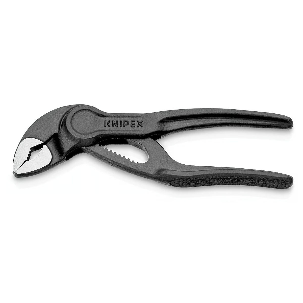 Kìm mỏ quạ mini dòng Cobra KNIPEX 87 00 100 chiều dài 100mm, mạ đen nhám