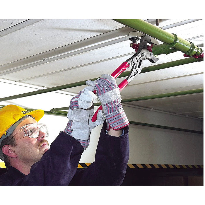 Kìm mỏ quạ cở lớn dòng Cobra KNIPEX chiều dài từ 400mm - 560mm, mạ đen nhám, tay cầm bọc nhựa chống trượt