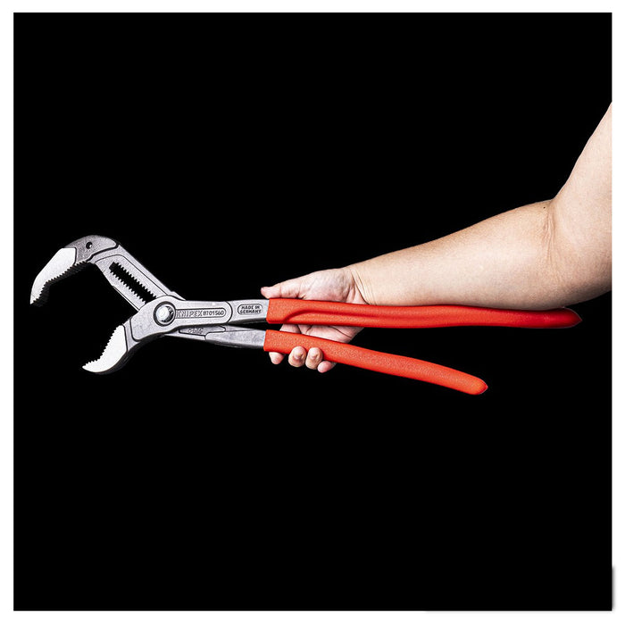 Kìm mỏ quạ cở lớn dòng Cobra KNIPEX chiều dài từ 400mm - 560mm, mạ đen nhám, tay cầm bọc nhựa chống trượt