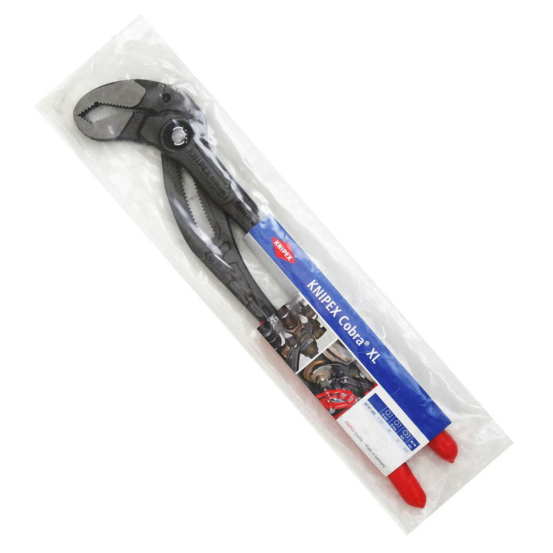 Kìm mỏ quạ cở lớn dòng Cobra KNIPEX chiều dài từ 400mm - 560mm, mạ đen nhám, tay cầm bọc nhựa chống trượt