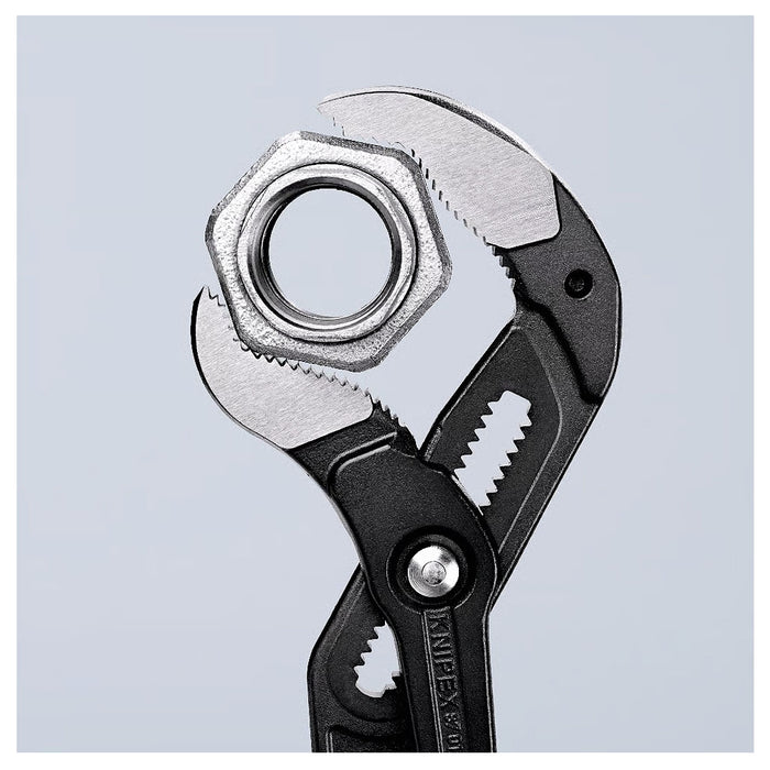 Kìm mỏ quạ cở lớn dòng Cobra KNIPEX chiều dài từ 400mm - 560mm, mạ đen nhám, tay cầm bọc nhựa chống trượt