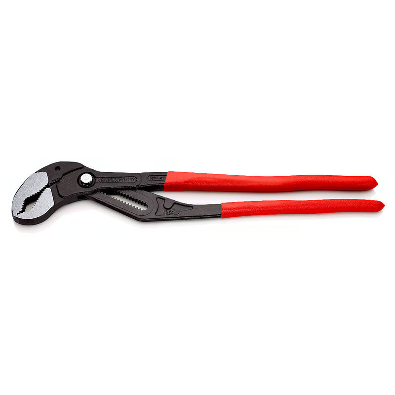 Kìm mỏ quạ cở lớn dòng Cobra KNIPEX chiều dài từ 400mm - 560mm, mạ đen nhám, tay cầm bọc nhựa chống trượt