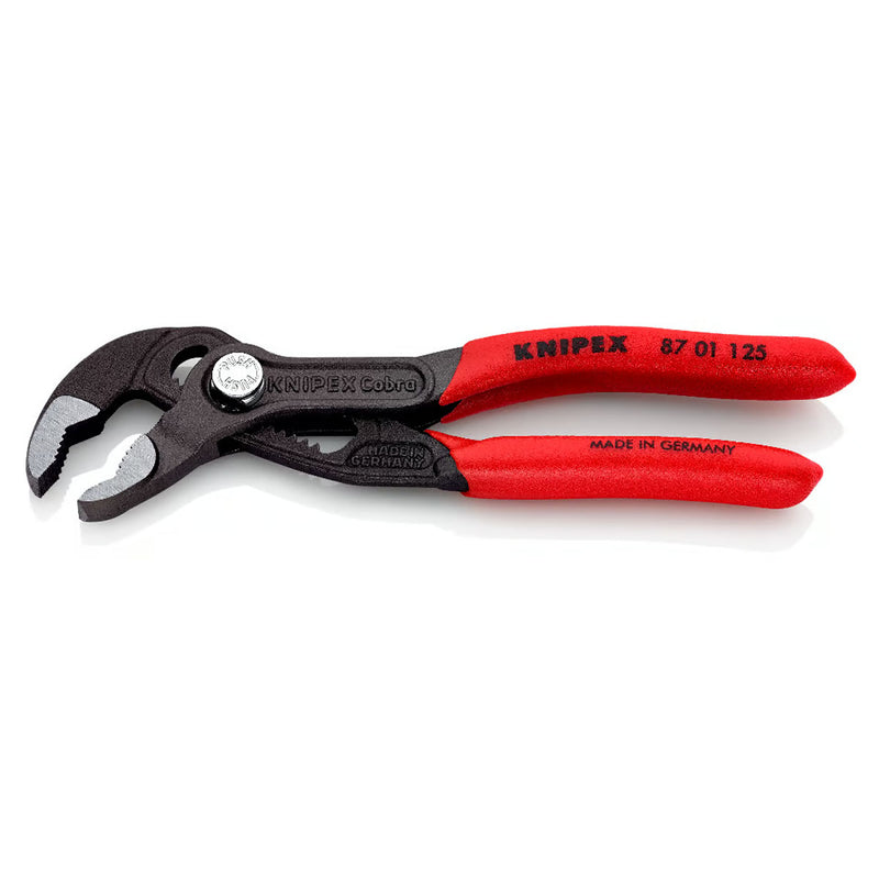 Kìm mỏ quạ dòng Cobra High-Tech KNIPEX chiều dài từ 125mm - 300mm, mạ đen nhám, tay cầm bọc nhựa chống trượt