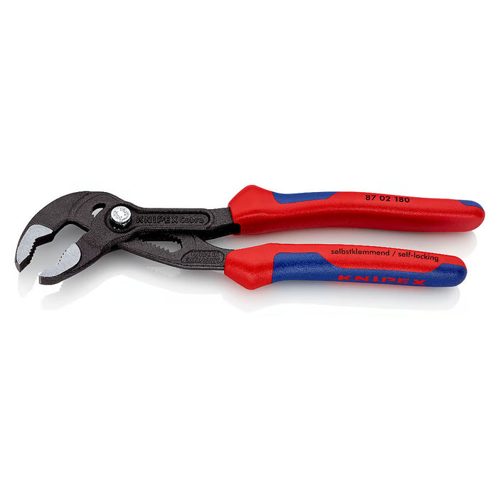 Kìm mỏ quạ dòng Cobra High-Tech KNIPEX chiều dài từ 180mm - 300mm, mạ đen nhám, tay cầm bọc nhựa chống trượt