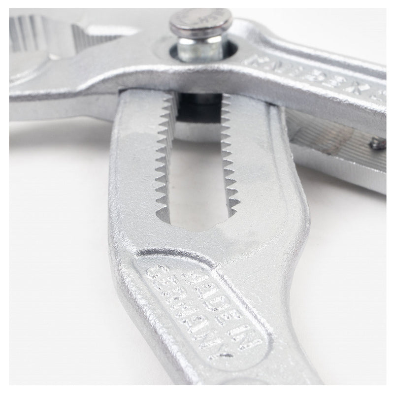 Kìm mỏ quạ dòng Cobra High-Tech KNIPEX chiều dài từ 125mm - 300mm, mạ Chrome, tay cầm bọc nhựa chống trượt