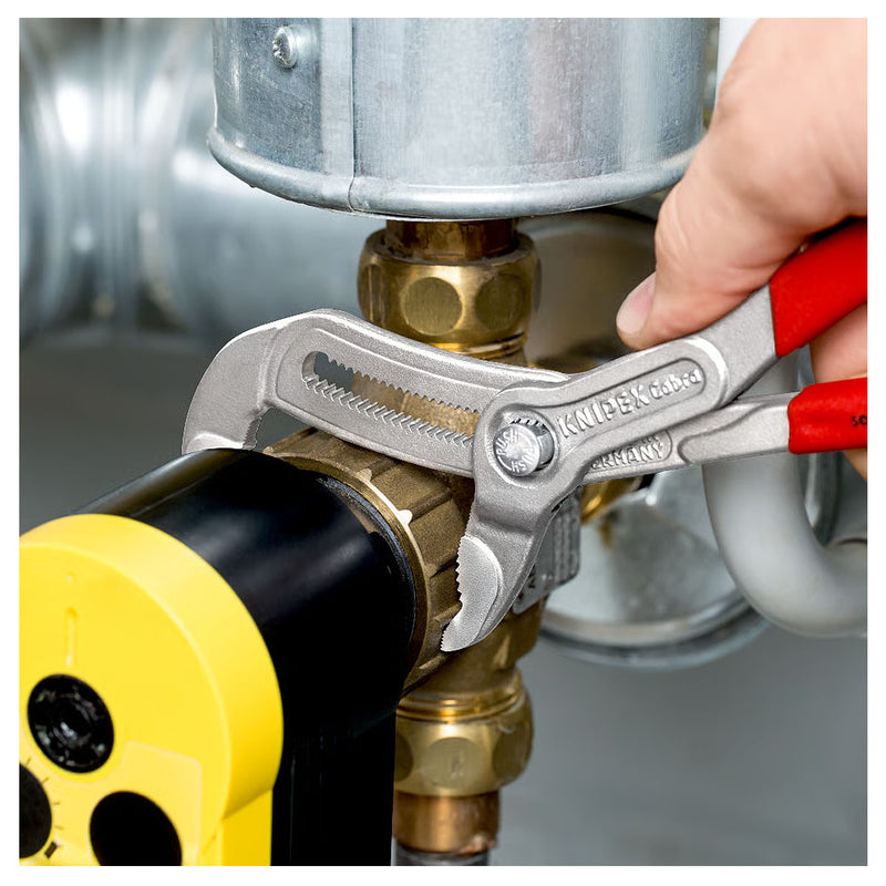 Kìm mỏ quạ dòng Cobra High-Tech KNIPEX chiều dài từ 125mm - 300mm, mạ Chrome, tay cầm bọc nhựa chống trượt