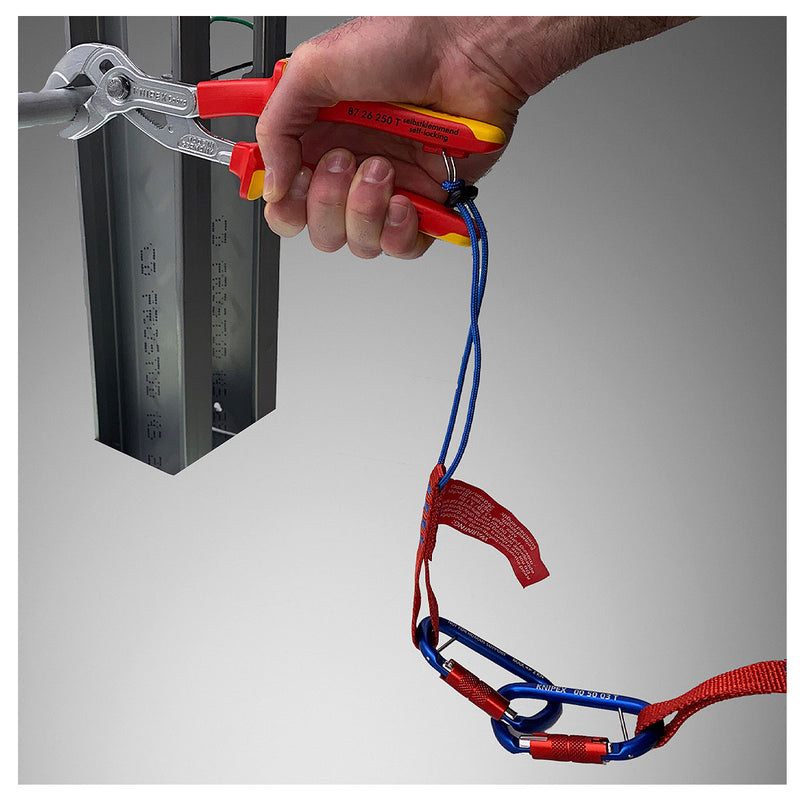 Kìm mỏ quạ dòng Cobra VDE KNIPEX cách điện 1000V, chiều dài 250mm, mạ Chrome