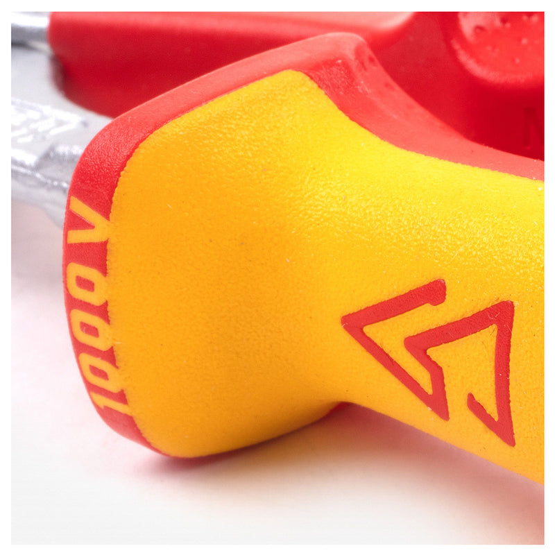 Kìm mỏ quạ dòng Cobra VDE KNIPEX cách điện 1000V, chiều dài 250mm, mạ Chrome