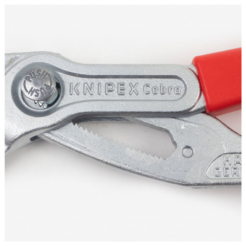 Kìm mỏ quạ dòng Cobra VDE KNIPEX cách điện 1000V, chiều dài 250mm, mạ Chrome