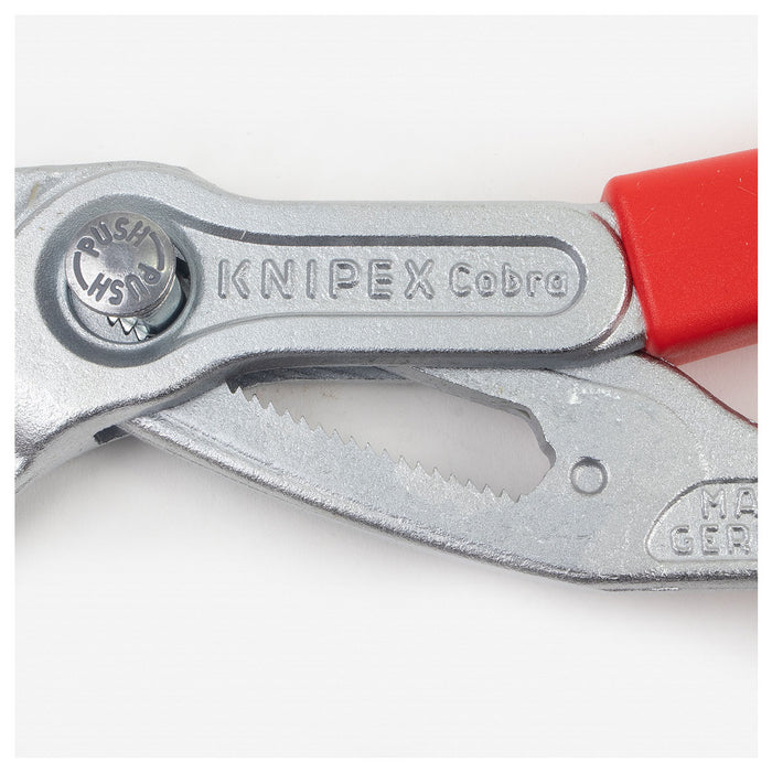 Kìm mỏ quạ dòng Cobra VDE KNIPEX cách điện 1000V, chiều dài 250mm, mạ Chrome