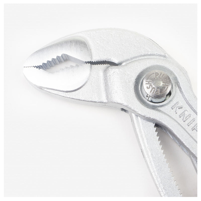 Kìm mỏ quạ dòng Cobra VDE KNIPEX cách điện 1000V, chiều dài 250mm, mạ Chrome