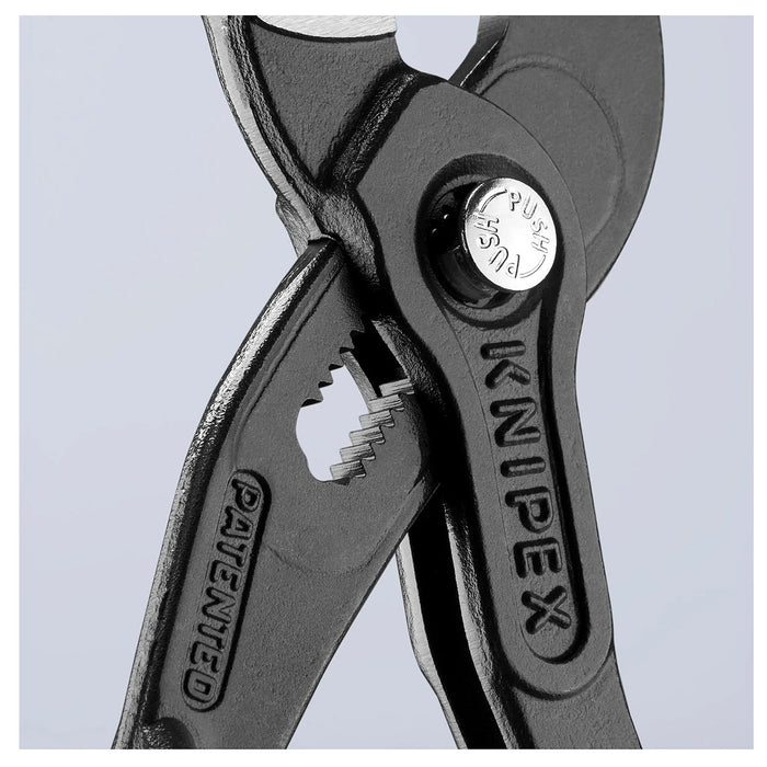 Kìm đa năng dòng Raptor KNIPEX 87 41 250 chiều dài 250mm, mạ đen nhám, tay cầm bọc nhựa chống trượt