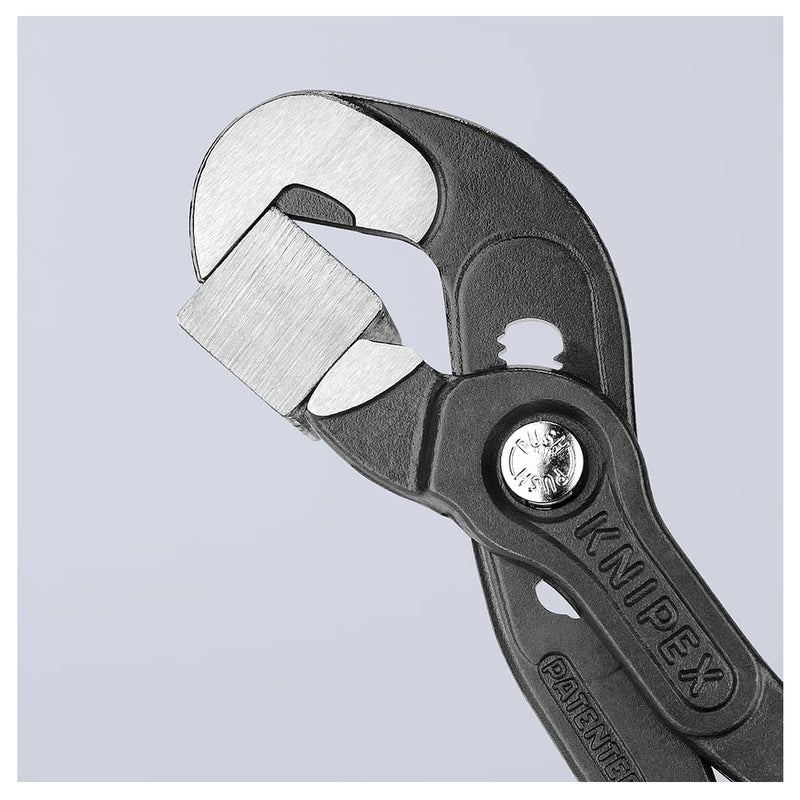 Kìm đa năng dòng Raptor KNIPEX 87 41 250 chiều dài 250mm, mạ đen nhám, tay cầm bọc nhựa chống trượt