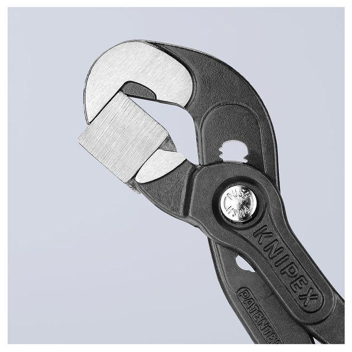 Kìm đa năng dòng Raptor KNIPEX 87 41 250 chiều dài 250mm, mạ đen nhám, tay cầm bọc nhựa chống trượt