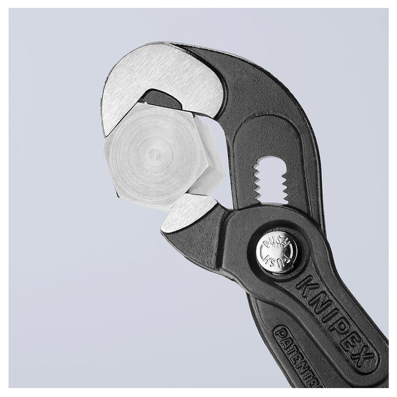 Kìm đa năng dòng Raptor KNIPEX 87 41 250 chiều dài 250mm, mạ đen nhám, tay cầm bọc nhựa chống trượt