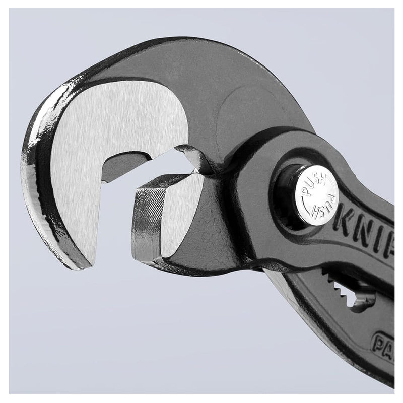 Kìm đa năng dòng Raptor KNIPEX 87 41 250 chiều dài 250mm, mạ đen nhám, tay cầm bọc nhựa chống trượt