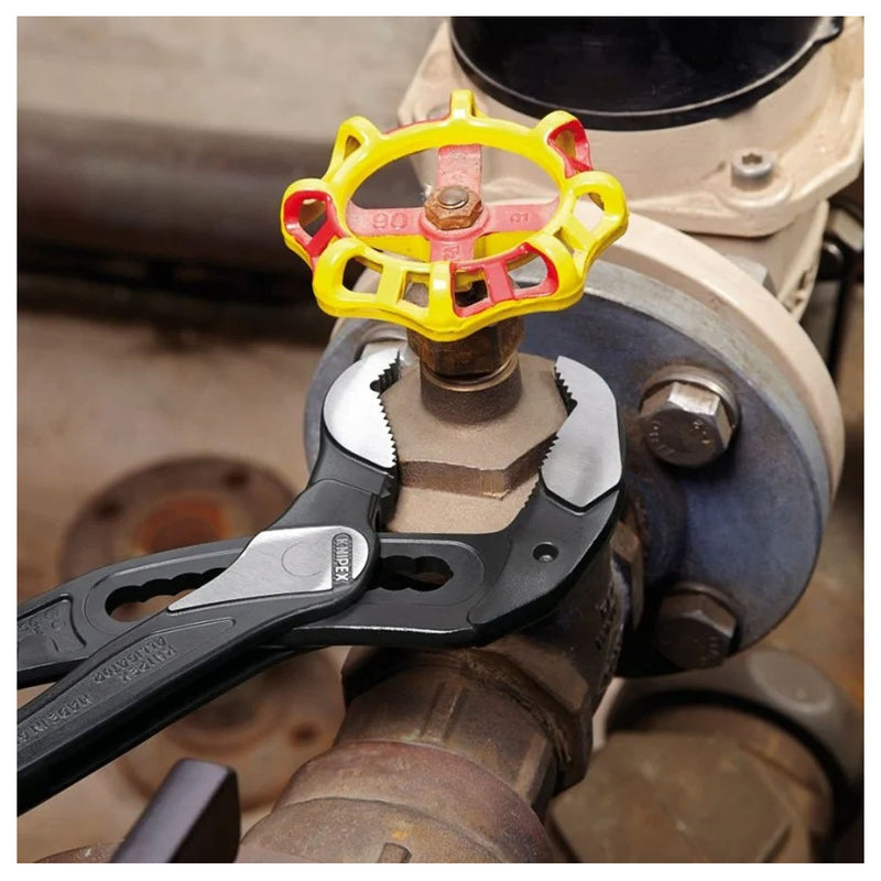 Kìm mỏ quạ dòng Alligator cở lớn KNIPEX 88 01 400 chiều dài 400mm, mạ đen nhám, tay cầm bọc nhựa chống trượt