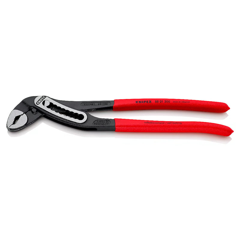 Kìm mỏ quạ dòng Alligator KNIPEX chiều dài từ 180mm - 300mm, mạ đen nhám, tay cầm bọc nhựa chống trượt