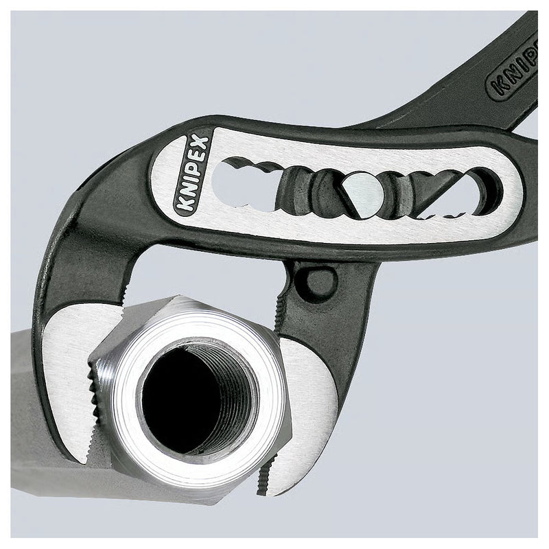 Kìm mỏ quạ dòng Alligator KNIPEX chiều dài từ 180mm - 300mm, mạ đen nhám, tay cầm bọc nhựa chống trượt